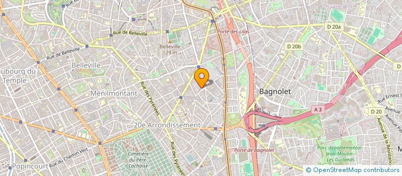 localisation de l'entreprise SARL SELVI  PARIS