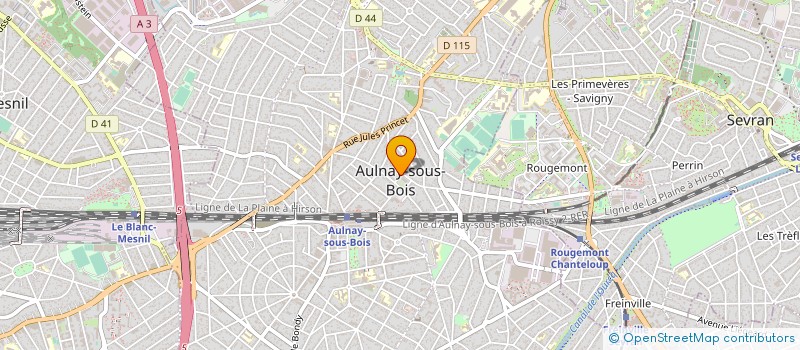 localisation de l'entreprise SARL SEM à AULNAY-SOUS-BOIS