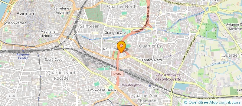 localisation de l'entreprise SARL SEM PLOMBERIE  AVIGNON