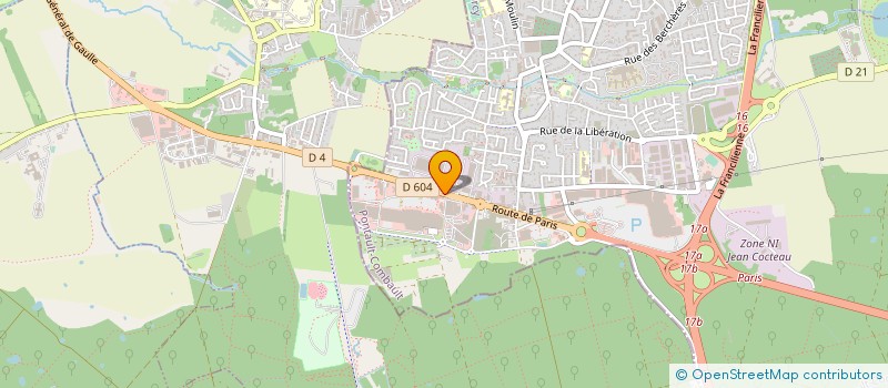 localisation de l'entreprise SARL SEMAF à PONTAULT-COMBAULT