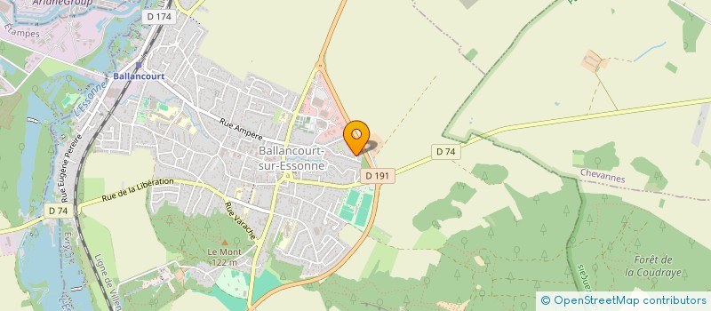 localisation de l'entreprise SARL SEMAPHORE à BALLANCOURT-SUR-ESSONNE