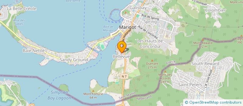 localisation de l'entreprise SARL SEMAVIC  SAINT MARTIN