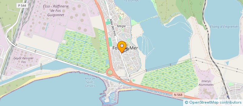 localisation de l'entreprise SARL SEMEIC  FOS-SUR-MER