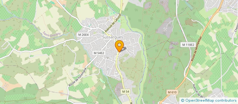 localisation de l'entreprise SARL SEMIG à SUSSARGUES