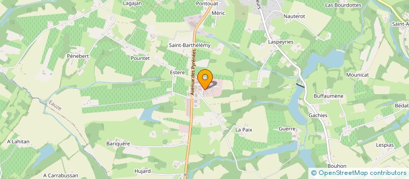 localisation de l'entreprise SARL SEMIGC  EAUZE