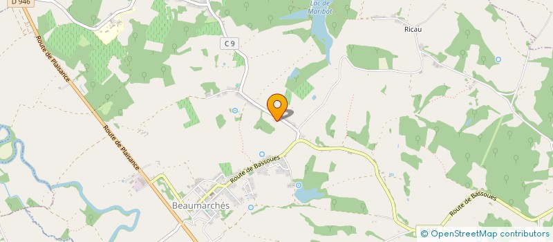 localisation de l'entreprise SARL SEMPE  COULOUME-MONDEBAT