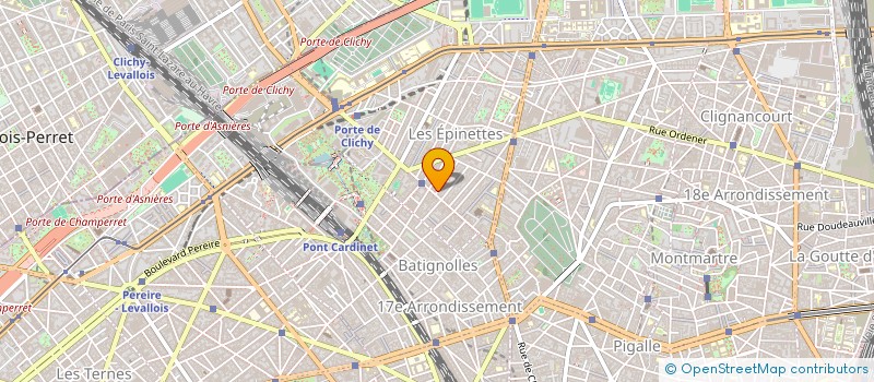 localisation de l'entreprise SARL SENA à PARIS