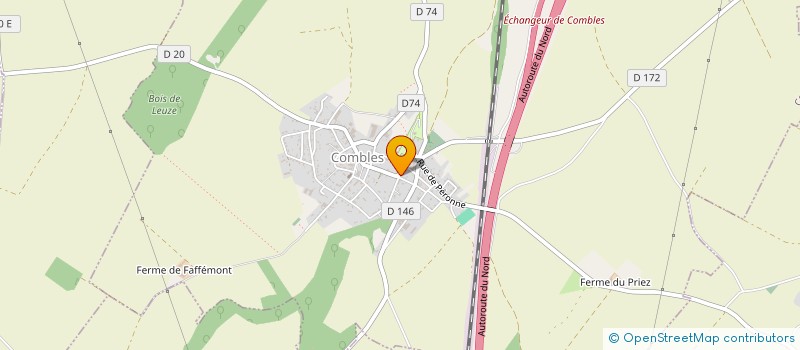 localisation de l'entreprise SARL SENAGRI à CURLU