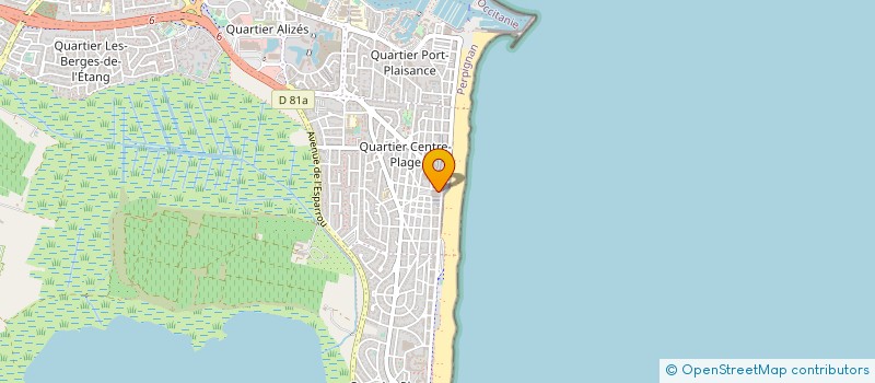 localisation de l'entreprise SARL SENALP  CANET-EN-ROUSSILLON