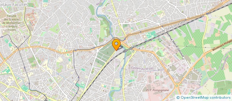 localisation de l'entreprise SARL SENECHAL  MONTPELLIER