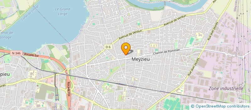 localisation de l'entreprise SARL SENES à MEYZIEU