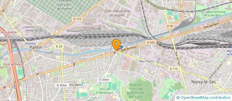 localisation de l'entreprise SARL SENG FA  BOBIGNY