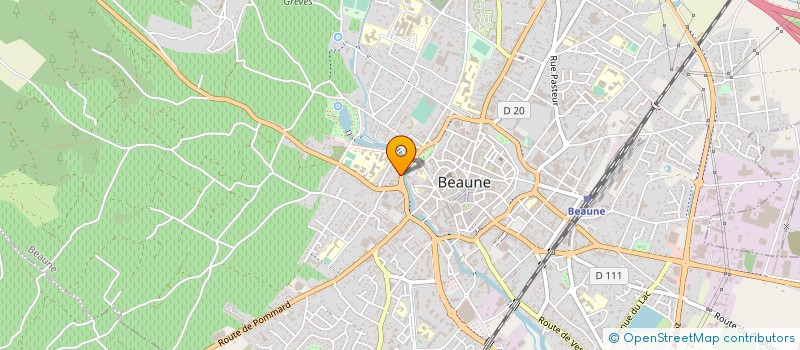 localisation de l'entreprise SARL SEPT ETOILES à BEAUNE