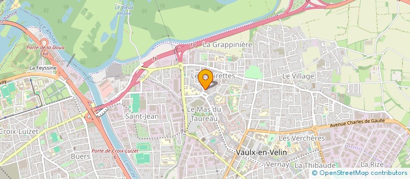 localisation de l'entreprise SARL SEPTI LOC TP LYON à VAULX-EN-VELIN