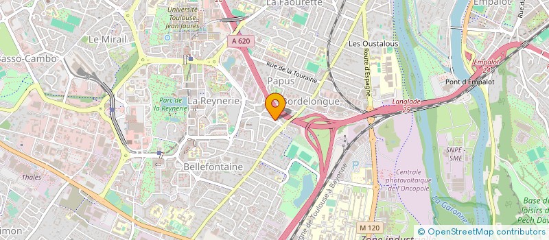 localisation de l'entreprise SARL SEPTI.LOC.TP TOULOUSE à TOULOUSE