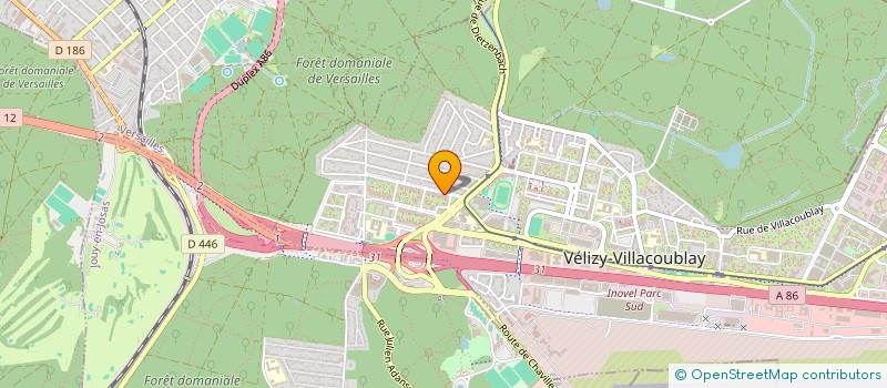 localisation de l'entreprise SARL SEPTP à VELIZY-VILLACOUBLAY