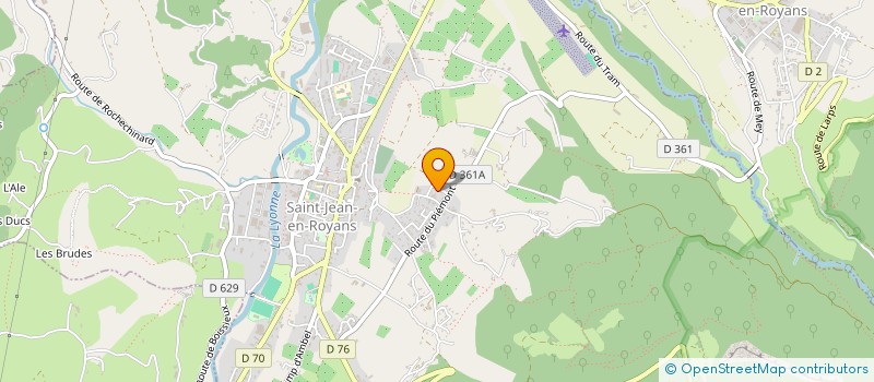 localisation de l'entreprise SARL SER-BAT à SAINT-JEAN-EN-ROYANS