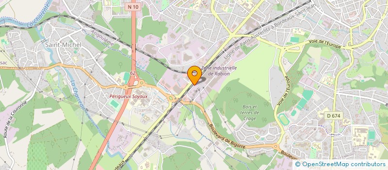 localisation de l'entreprise SARL SEREIR à ANGOULEME