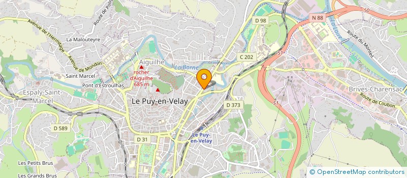 localisation de l'entreprise SARL SERET à LE PUY-EN-VELAY