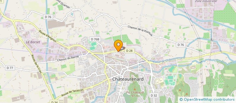 localisation de l'entreprise SARL SERFATI à CHATEAURENARD