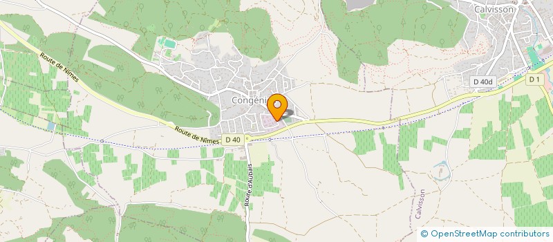 localisation de l'entreprise SARL SERGE ROUSSELET  CONGENIES