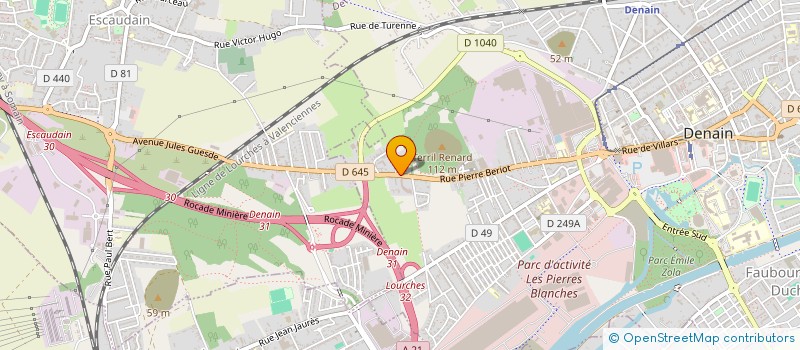 localisation de l'entreprise SARL SERGENT GERARD à DENAIN