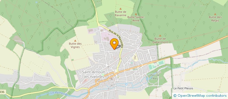 localisation de l'entreprise SARL SERPIN  SAINT-ARNOULT-EN-YVELINES