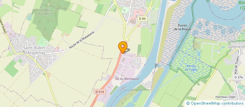 localisation de l'entreprise SARL SERRA DEAUVILLE à OUISTREHAM