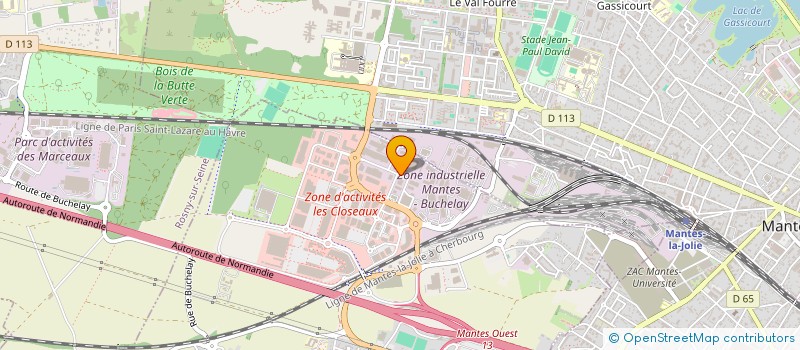 localisation de l'entreprise SARL SERRURERIE AGENCEMENT DU BATIMENT  BUCHELAY