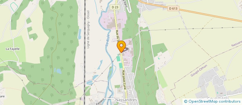 localisation de l'entreprise SARL SERRURERIE BLONDE à NASSANDRES SUR RISLE
