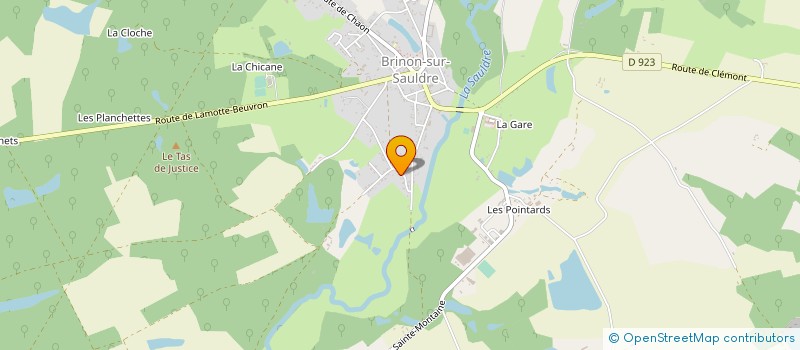 localisation de l'entreprise SARL SERRURERIE MAINTENANCE INDUSTRIELLE à BRINON-SUR-SAULDRE