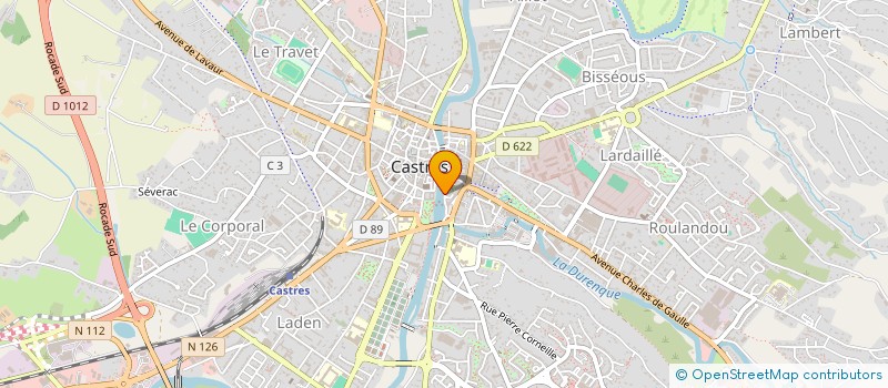 localisation de l'entreprise SARL SERVENT à CASTRES