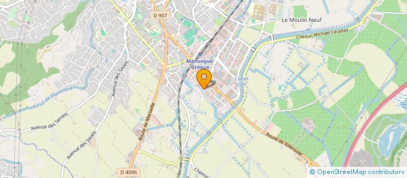 localisation de l'entreprise SARL SERVICE AUTO PIECES à MANOSQUE