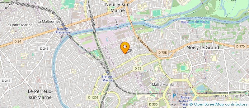 localisation de l'entreprise SARL SERVICE EUROPEENNE  NOISY-LE-GRAND