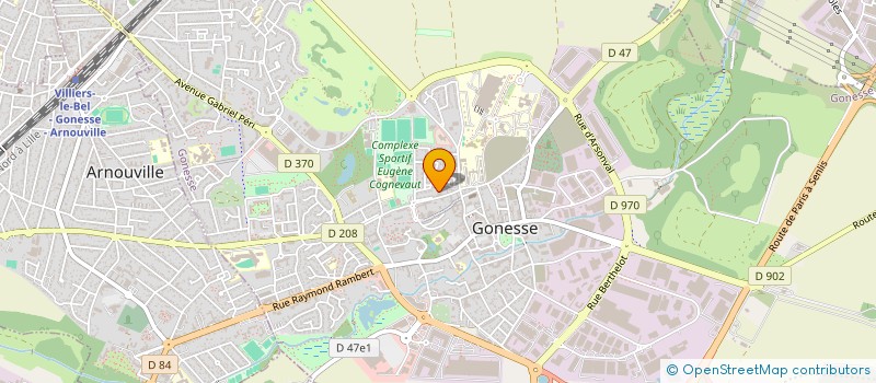 localisation de l'entreprise SARL SERVICE EXPRESS E.B.M. à GONESSE