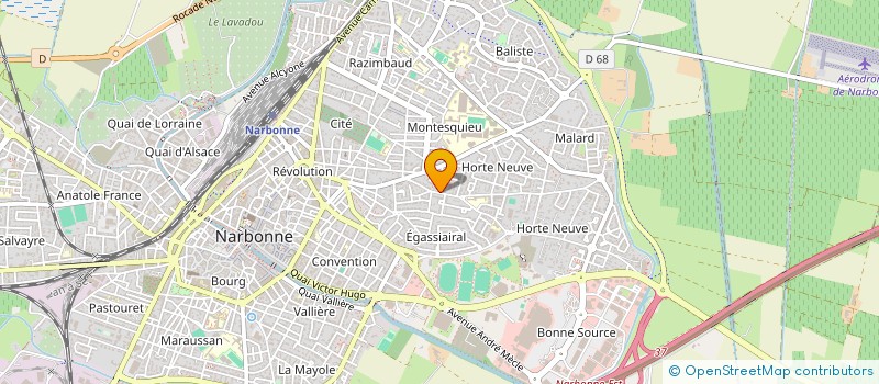 localisation de l'entreprise SARL SERVICE MAINTENANCE EUROPEENS  NARBONNE