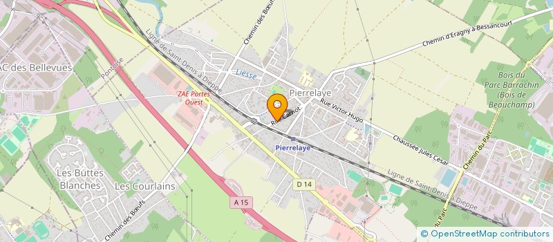 localisation de l'entreprise SARL SERVICE PLUS PC à PIERRELAYE