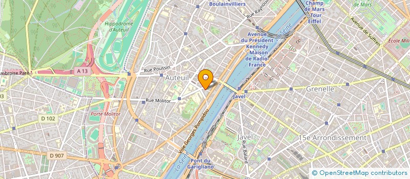 localisation de l'entreprise SARL SERVICES  PARIS