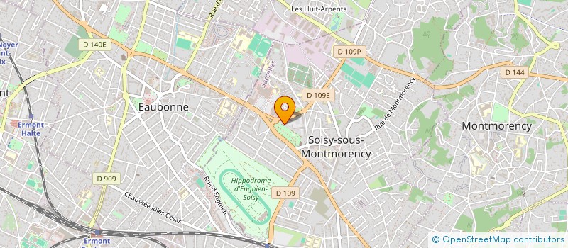 localisation de l'entreprise SARL SERVICES DE PLOMBERIE DU BATIMENT  SOISY-SOUS-MONTMORENCY
