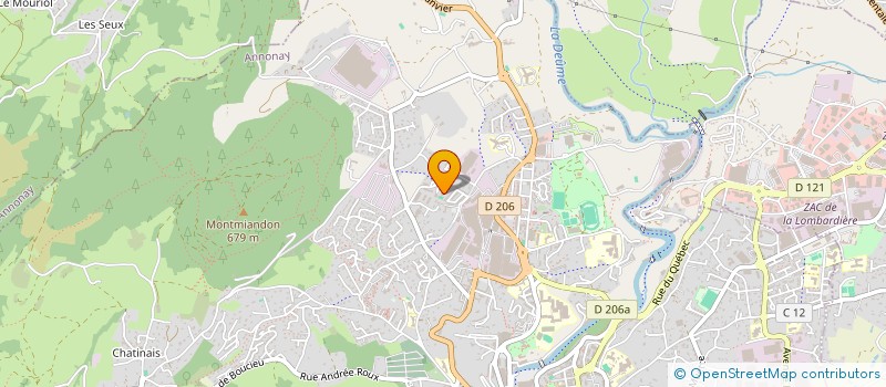 localisation de l'entreprise SARL SERVICES DISTRIBUTION HALLAL à ANNONAY