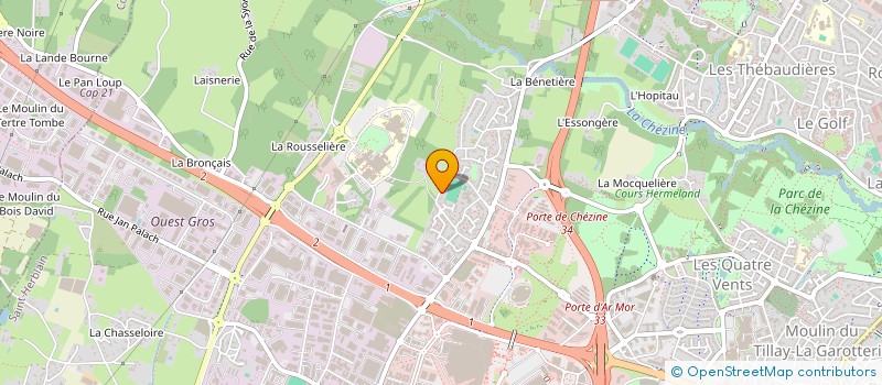 localisation de l'entreprise SARL SERVICES ENSEIGNES  SAINT-HERBLAIN