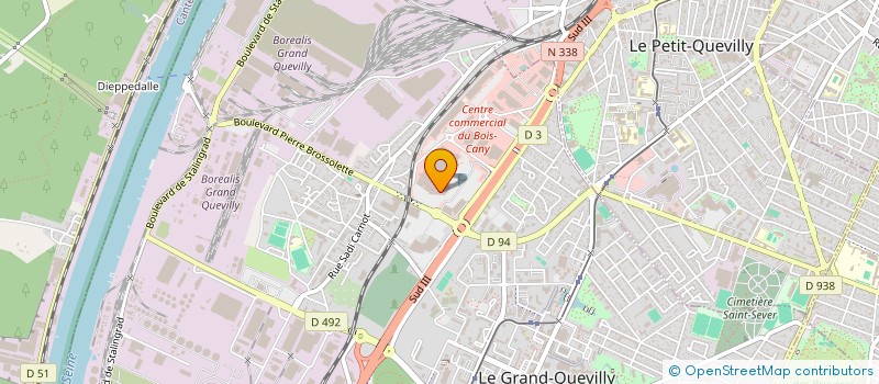 localisation de l'entreprise SARL SERVICES PLUS 2 à LE GRAND-QUEVILLY
