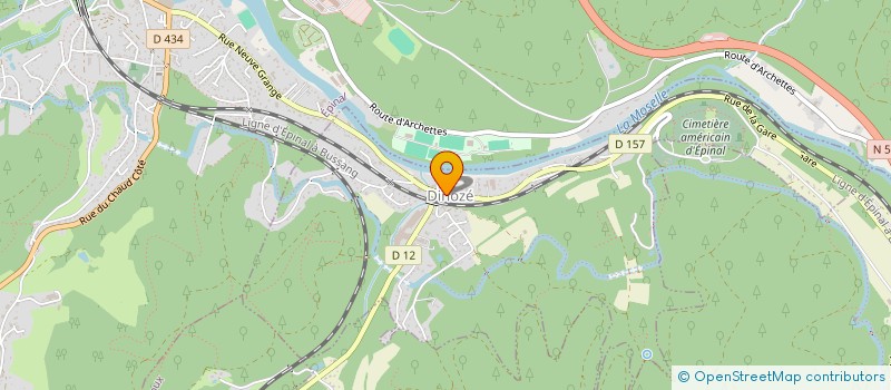 localisation de l'entreprise SARL SERVICES TECHNIQUES à DINOZE