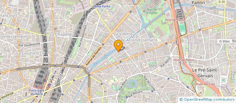 localisation de l'entreprise SARL SERVICES TOUT TYPE DE POSE à PARIS