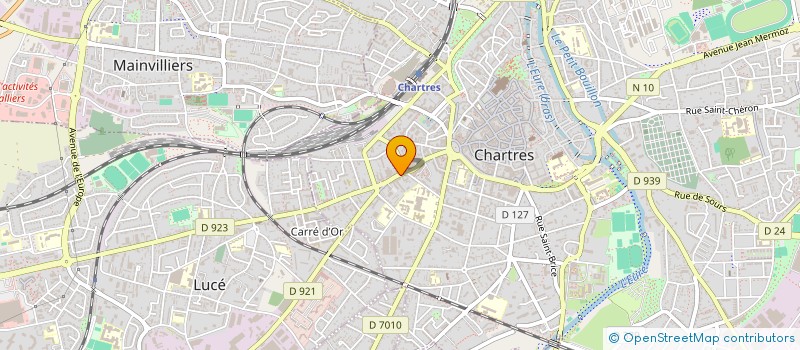 localisation de l'entreprise SARL SERVICYA à CHARTRES