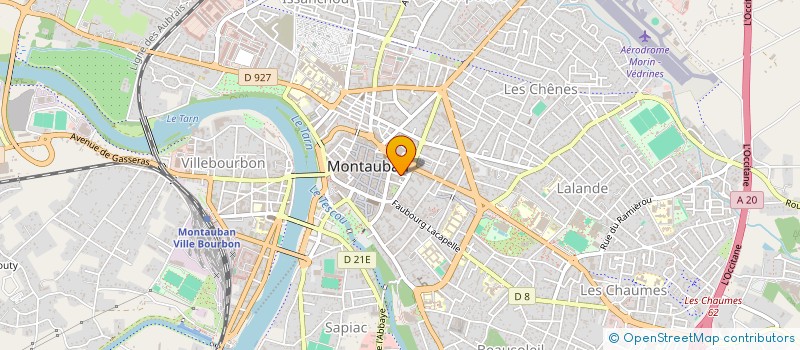 localisation de l'entreprise SARL SERVIGAZ  MONTAUBAN