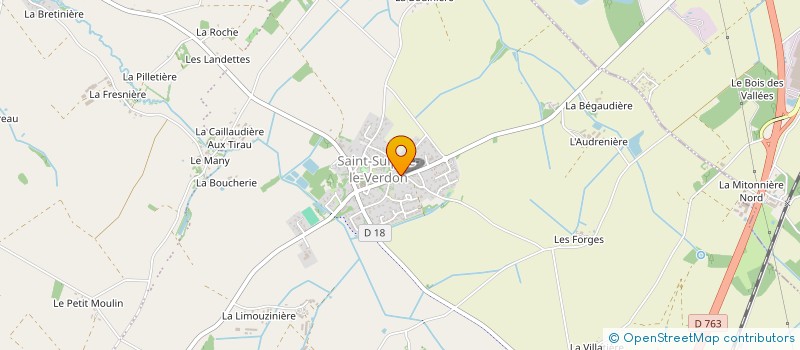 localisation de l'entreprise SARL SERVILEGUME à BROUZILS (LES)
