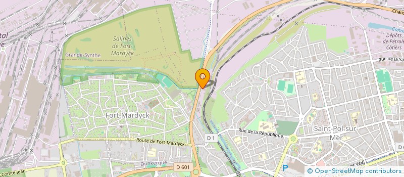 localisation de l'entreprise SARL SERVIMAT à DUNKERQUE