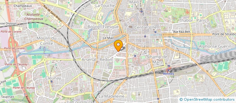 localisation de l'entreprise SARL SERVIN-GAUTIER à RENNES