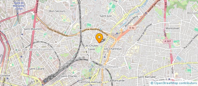 localisation de l'entreprise SARL SERZO à MARSEILLE